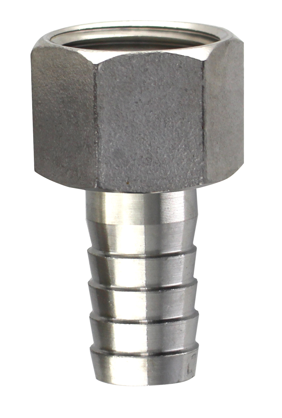 Stainless Steel 1/2" Barbed Hose Fitting 1/2" Female NPT eBay